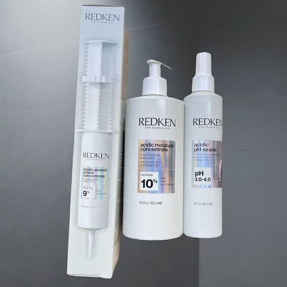 Redken Acidic Bonding Concentrate Large Full Size Trio - Picture 7 of 7